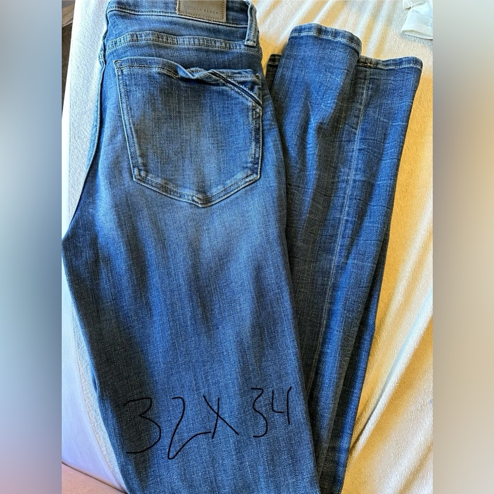 Buckle black jeans